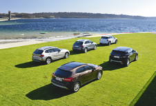 Audi Q3 2.0 TDI, BMW X1 18d sDrive, Mercedes GLA 200 CDI, Range Rover Evoque ED4 et Mini Countryman SD : Les BCBG