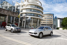 PORSCHE CAYENNE S HYBRID • VOLKSWAGEN TOUAREG HYBRID : Twee-eiige tweeling