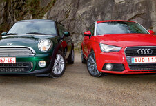 AUDI A1 1.6 TDI 105 • MINI COOPER D : Rijke luizen