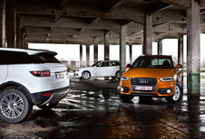 AUDI Q3 2.0 TDI QUATTRO // BMW X1 XDRIVE20d // RANGE ROVER EVOQUE TD4 : Drie koningen