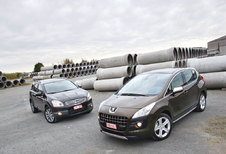 NISSAN QASHQAI+2 2.0 dCi 4WD • PEUGEOT 3008 2.0 HDi: Mengvormen