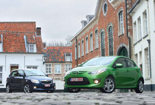 MAZDA 2 1.4 CDVi • SKODA FABIA 1.4 TDI : Kleurige kleintjes