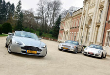 ASTON MARTIN V8 VANTAGE ROADSTER • CADILLAC XLR-V • PORSCHE 911 CARRERA S : Days of Thunder