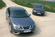 AUDI A4 3.2 FSI QUATTRO • SAAB 9-3 2.8 TR XWD AERO : Inhaalrace
