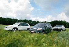 FORD KUGA 2.0 TDCi 4x4 • HYUNDAI TUCSON 2.0 CRDi 4WD • VOLKSWAGEN TIGUAN 2.0 TDI : Verschroeide aarde