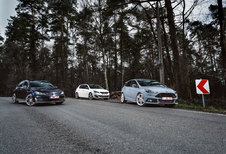 FORD FOCUS ST // PEUGEOT 308 GT // VOLKSWAGEN GOLF GTD : Big boy toys