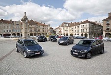 De nieuwe Volkswagen Touran kruist de degens met een paar andere compacte zevenzitters