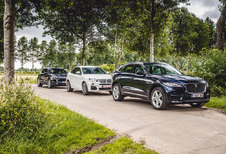 BMW X4 XDRIVE35D // JAGUAR F-PACE 3.0 D // PORSCHE MACAN S DIESEL : Designer-SUV’s