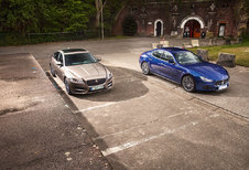 JAGUAR XF 3.0D // MASERATI GHIBLI 3.0D : Buiten de zone