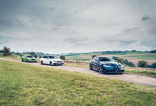 ALFA ROMEO GIULIA QUADRIFOGLIO // BMW M4 COUPE COMPETITION // MERCEDES-AMG C 63 S BREAK : Donder- dagen