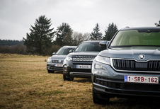 Volkswagen Tiguan Allspace contre 2 rivales