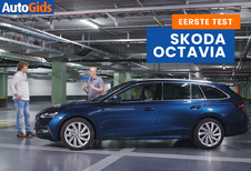 Wegtest Skoda Octavia Combi (video)