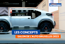 Salon de l'auto de Bruxelles 2023 - Les concepts