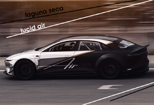 Lucid Air rondt Laguna Seca net zo snel als Ferrari en McLaren