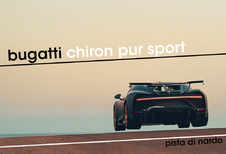 Bugatti Chiron Pur Sport vliegt over Nardo!