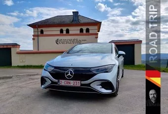 Roadtrip - De Mercedes EQE als tijdscapsule