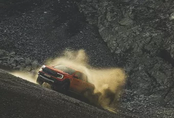 Ford Ranger Raptor 3.0 V6 Ecoboost: Benne à l’équerre