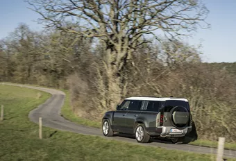 Land Rover Defender 130 D300: Sac à dos