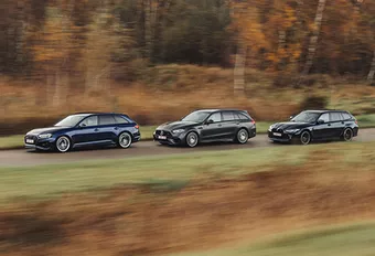 Audi RS 4 Avant vs BMW M3 Competition Touring vs Mercedes C 63 S E Performance Break: Break & Bad