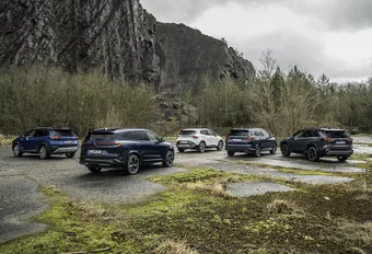 Welke hybride gezins-SUV kiezen: CR-V, Sportage, X-Trail, Espace of RAV4?