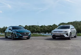 MG 5 Long Range vs Peugeot E-308 SW: Electriser les familles