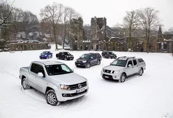 Isuzu D-Max, Mazda BT-50, Mitsubishi L200, Nissan Navara, Toyota Hilux & Volkswagen Amarok