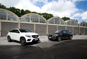 De BMW X6 tegen de Mercedes GLE: Imitatio of aemulatio?