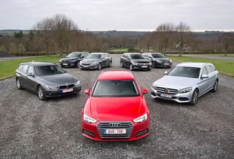 L'Audi A4 Avant et la Mercedes Classe C Break face à 5 rivales