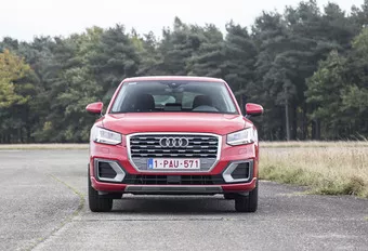 Audi Q2 1.4 TFSI : la taille en dessous