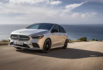 Mercedes B-Klasse 2019: Camouflagetechniek