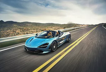 McLaren 720S Spider : Étoile filante