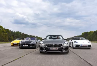 BMW Z4 tegen 3 rivalen