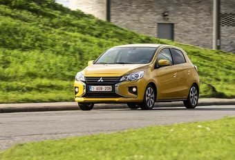 Mitsubishi Space Star 1.2 A : quand on arrive en ville