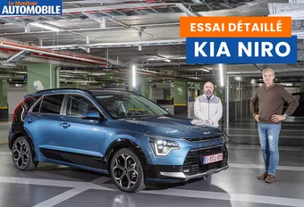 Essai vidéo de la Kia Niro (2022)