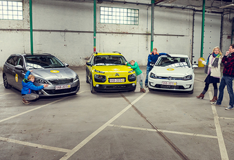 C4 Cactus, 308 SW en E-Golf VAB-Gezinswagen van het Jaar 2015 #1
