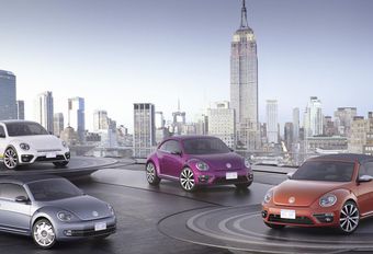 4 concepts Volkswagen Beetle colorés à New York #1