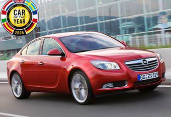 Opel Insignia voiture de l'année #1
