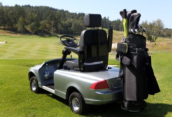 Volvo électrique pour le golf #1