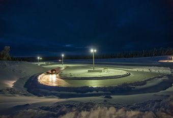 Centre d'essais finlandais pour pneus hiver Goodyear Dunlop #1