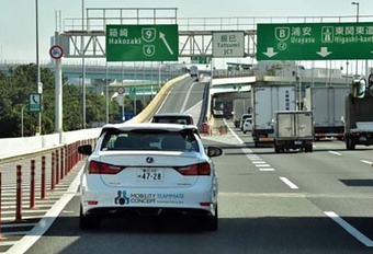 La voiture autonome de Toyota prête pour les JO de Tokyo en 2020 #1