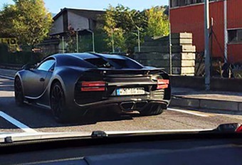 Bugatti Chiron 2016 : sur les rails #1