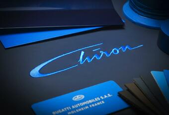 De nieuwe Bugatti heet inderdaad Chiron #1