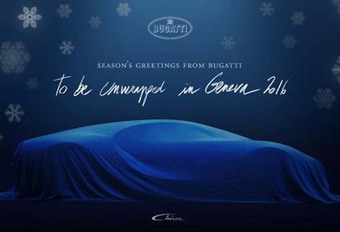 VIDEO - De Bugatti Chiron bevestigd voor Genève 2016 #1