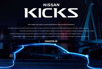 Nissan Kicks : sa silhouette se dessine #1