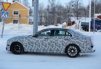 La future Mercedes-AMG E63 à l’essai… sur la neige ! #1