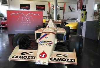 Te koop: oud-Formule 1-wagen van Thierry Boutsen #1