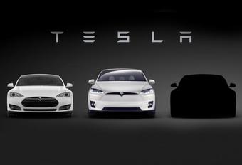 Eerste teaser van Tesla Model 3 #1