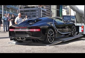 Bugatti Chiron: gezien in Monaco #1
