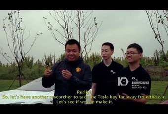 Vidéo : des chercheurs chinois piratent une Tesla #1