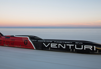 Venturi VBB-3: 576 km/h zonder brandstof #1